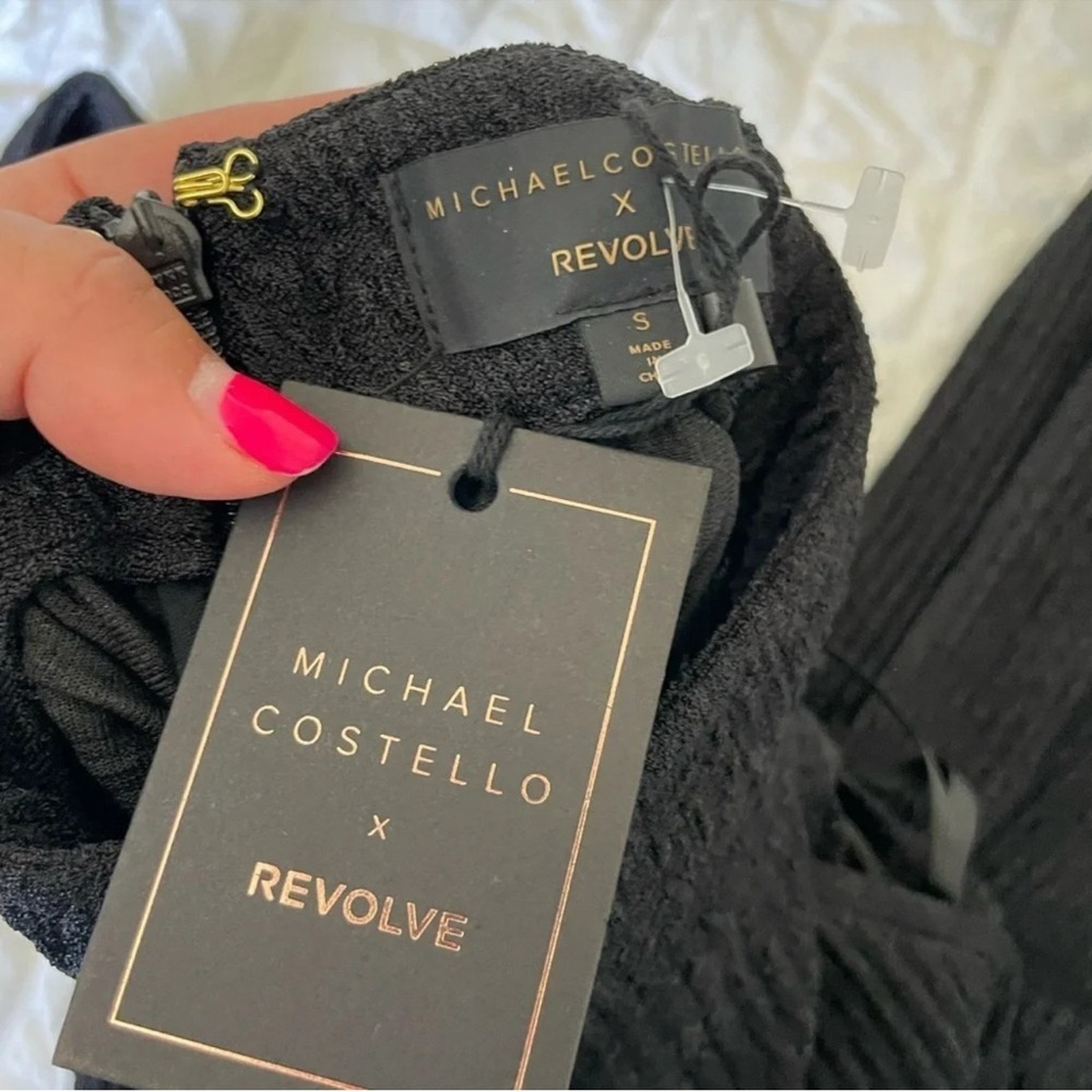 REVOLVE X Michael Costello ribbed cut out jumpsuit - Picture 7 of 10